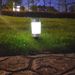 Solar Powered LED Garden Light – Waterproof Outdoor Landscape Lighting For Yard, Pathway & Patio – Energy Efficient Cylinder Design_voghion.com