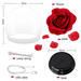 2 LED Mode Lighte Eternal Rose, ohranjena roža v stekleni kupoli, darilo za rojstni dan za materinski dan za dekleta, poročna zabava, dekoracija doma_voghion.com