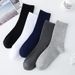 Miesten sukat Yksiväriset puuvillasukat Hengittävät Professional Urheilusukat Pohkeen keskiosa Sukat Hikeä imevät sukat_voghion.com