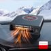 Riscaldatore per auto, riscaldatore portatile per auto, ventola di raffreddamento 2 in 1, sbrinatore da 120 W_voghion.com