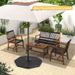 4-Piece Fillable Umbrella Base Stand for Garden Yard Poolside_voghion.com