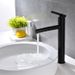 Hotel Rotary Hot And Cold Water Faucet Basin Wash Basin Wash Basin Rotating Black Basin Bathroom Faucet_voghion.com