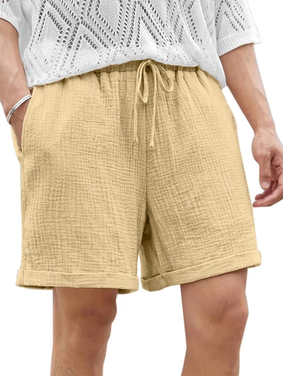 Heren Casual Shorts Zijzakken Zomer Cool Five Point Shorts Heren_voghion.com