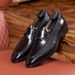 Retro-Pennyloafer aus echtem Leder, handpoliert – klassische Slip-On-Freizeitschuhe für Herren_voghion.com