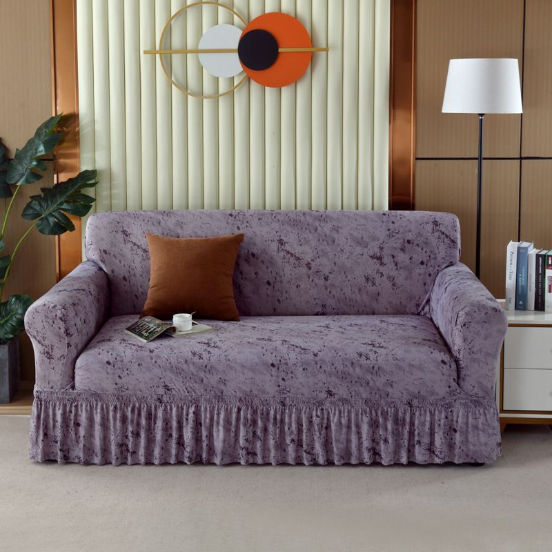 Home Textile Skirt Sofa Cover All Inclusive Four Season Universal Non Slip Sofa Cover Elastic Sofa Cover Skirt Sofa Hat_voghion.com