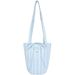 Women's Striped Canvas Bag Bucket Bag_voghion.com