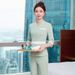 Spring Autumn Beauty Salon Women' Health And Wellne Technician Clothing Set Foot Therapy SPA Club Maage Work_voghion.com