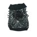 Disfraz de Halloween para perro y gato con diseño de telaraña y sudadera negra de dos patas_voghion.com