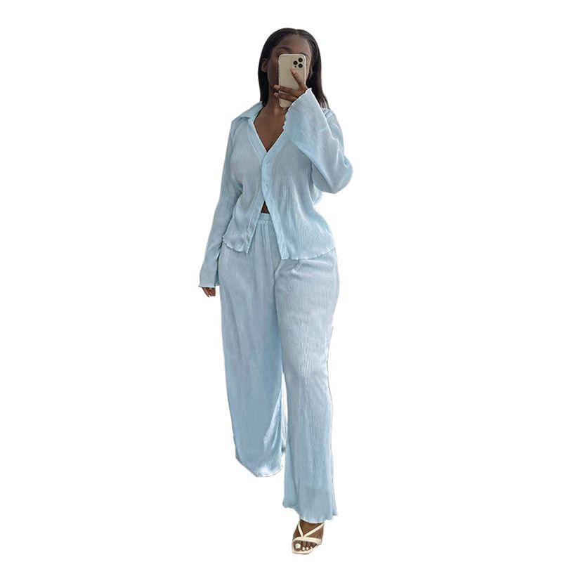 Tailleur pantalone slim da donna tinta unita_voghion.com