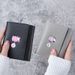 New Fresh Cute Printed Dairy Cattle Tri-Fold Snap Wallet Women's Short Wallet_voghion.com