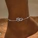 Hot-Selling Summer Minimalist Style Cat And Dog Footprint Chain Ins Female Hollow Heart Valentine's Day Anklet_voghion.com