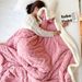 Nordic Lamb Wool Double Layer Thickened Light Luxury Style Office Sofa Throw Nap Blanket_voghion.com
