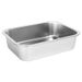 Lavabo cuadrado de fondo plano grueso con tapa, lavabo rectangular para buffet, caja de arena para gatos de acero inoxidable_voghion.com