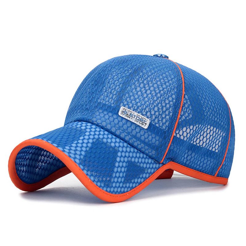 FS  Orange Children Kids Mesh Trucker Hat High Quality Summer Baseball Caps For Boy Girl Street Hip Hop Cap Bones_voghion.com