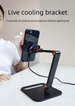 Refroidisseur de téléphone dédié à la diffusion en direct Refroidissement Artefact Semiconductor Refroidissement Ultra-silencieux Clip arrière intégré_voghion.com