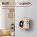 Mini Magnetic Backcip Bluetooth Speaker Time Display HiFi Sound Box Wireless Night Light MP3 Music Player Handsfree_voghion.com