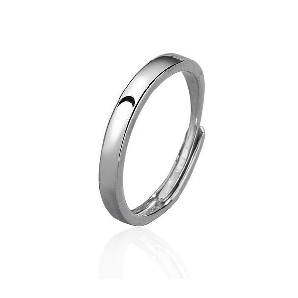 Anelli di design di nicchia, anelli di coppia con sole, luna e stelle, anelli aperti alla moda e semplici per la mattina e la sera, per uomini e donne_voghion.com