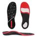 Heißer verkauf schwarz und rot gedruckt plattfuß korrektur arch einlegesohlen_voghion.com