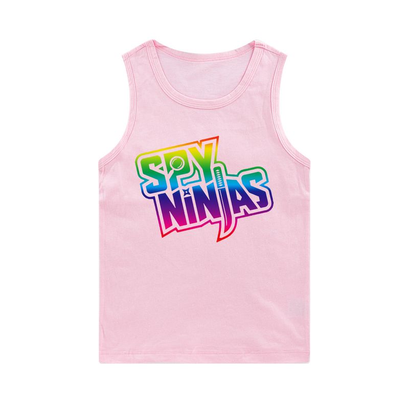 Printed Elderly Boys and Girls Sleeveless Tank Top E806_voghion.com