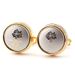 High-End-Manschettenknöpfe aus französischem Metall für Hemden, rund, für Herrenhemden, Zubehör, Manschettenknöpfe in vier Farben optional_voghion.com