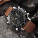 Men's Stainless Steel Analog Digital Dual Display Sports Watch With Luminous, Alarm, Calendar & GMT Functionality Multi Function Sports Watch_voghion.com