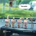 Xiao Deng Xiao Deng Cute Cartoon Capybara Strap Perfume Empty Bottle In-Car Hanging Car Rearview Mirror Decoration Pendant_voghion.com