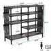 Shoe Rack With Pockets, 5-Tier Shoe Boots Organizer Freestanding Shoe Shelf For Entryway Bedroom,Clearance_voghion.com