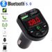 Lettore MP3 Bluetooth per auto Ricevitore Bluetooth per auto Vivavoce Telefono cellulare Navigazione Chiamata Caricabatterie rapido Dual USB_voghion.com