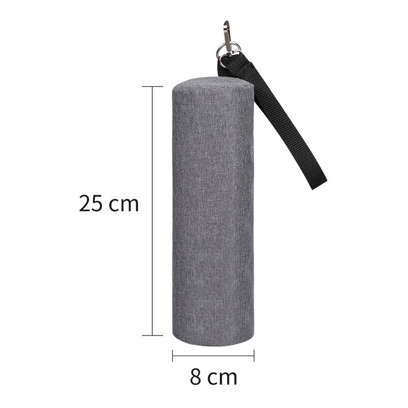 Golf Beer Cooler Bag - Insulated 7-Can Cylinder Cooler With Adjustable Strap For Outdoor Camping & Sports_voghion.com