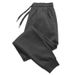 Men's Fleece-Lined Jogger Pants – Soft & Warm Athletic Sweatpants For Winter (S-3XL) – Relaxed Fit With Cuffed Ankles_voghion.com
