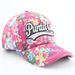 High-Quality Three-Strand Thick 3D Embroidered Baseball Cap 5-Piece Printed Floral Hat High-End Travel_voghion.com