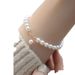 Pearl bracelet niche high-end retro full string stacked elegant French simple plain beads temperament bracelet versatile for women_voghion.com