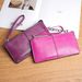 New Women's Korean Style Zipper Long Clutch Bag Multi-Card Slot Multifunctional Wristlet Wallet_voghion.com