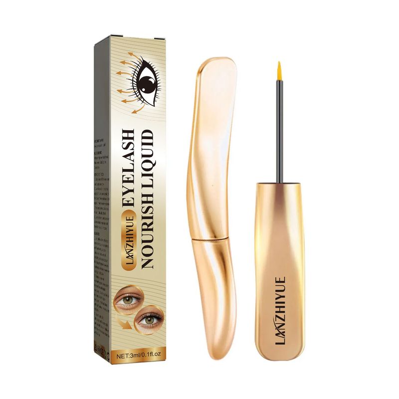 Mascara LANZHIYUE Eyelash Serum Thick Curling Black Long Eyebrows Eyelashes Nutrient Solution Gentle Eyelashes_voghion.com