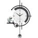 Modern Wall Clock – Silent Sweep Movement, Battery-Powered Round Clock For Living Room & Bedroom Decor (No-Tick Design, Multiple Sizes & Styles)_voghion.com