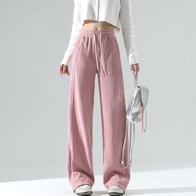 Γυναικεία ρούχα Chenille Casual αθλητικό κοστούμι για γυναίκες Άνοιξη φθινόπωρο Χειμώνας Νέο φαρδύ παντελόνι πουλόβερ Σακάκι δύο τεμαχίων_voghion.com