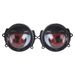 New Models, Hot Sale, Dynamic Demon Eye Headlights, LED Lens Modified Eagle Eye Lights, 3Inch 12V, Vehicle Modified_voghion.com