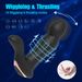 Mengqi Vibrating Prostate 1st Generation 10 Frequency Massager Silicone Rechargeable Anal Plug Male Vibrator Sex Toys_voghion.com