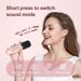 Mini Bluetooth Speaker With Karaoke Microphone - Portable Desktop Speaker For Kids & Family Singing (Compact & Wireless)_voghion.com
