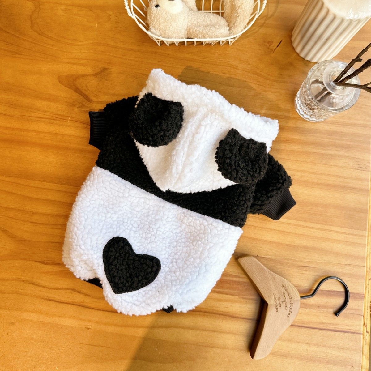Cute For Cats And Dogs, Red Panda Lamb Wool Pullover Sweater Close To The Body To Keep Warm, Suitable For Autumn And Winter Wear Pets_voghion.com