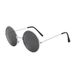 Metal Retro Round Frame Sunglasses Round Best Man Group Prince Sunglasses Wedding Show Performance Glasses_voghion.com