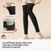 Voyage Knee Pads Women Autumn Winter Over-the-Knee Leg Warmers Terry Fleece Thickened Warm Non-Slip Black Women's Long Socks_voghion.com
