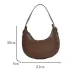 Fashion Armpit Bags For Women Cute Half Crescent Leather PU Purses And Handbags Designer Shoulder Bag Small Hand_voghion.com