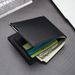 New Short Wallet With Iron Edge, Korean Style, Youth Men's Horizontal Wallet, Trendy Card Holder_voghion.com