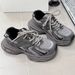 2024 Spring Autumn New Thick Women's Dad's Ins Student Slow Running Shoes, Soft Soled Versatile Sports And Leisure Shoes_voghion.com