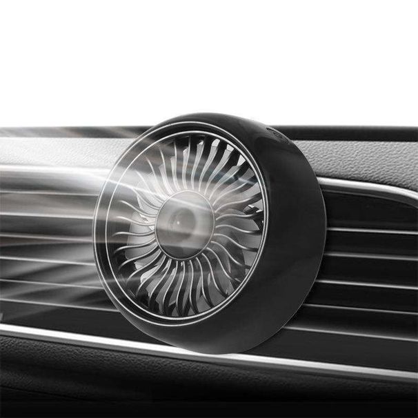 Presa d'aria di raffreddamento USB multifunzione per console centrale dell'auto, mini piccolo ventilatore, ventilatore portatile_voghion.com