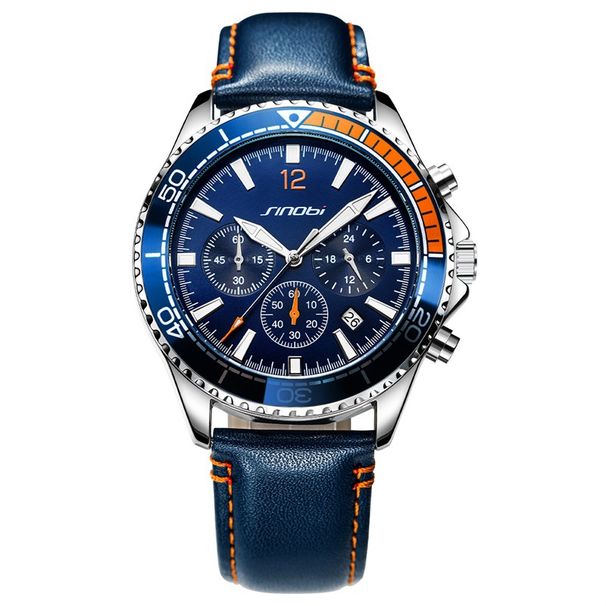 Sinobi men's watch men's multi-function sports watch luminous six-pin men's watch _voghion.com