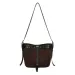 Artistic Shoulder Strap Lazy Wide Italian Postman Color-Block Style Large Capacity Women's Crossbody Bag_voghion.com