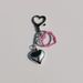 Creativo ciondolo a forma di cuore con catena a forma di cuore, squisito zaino per coppia, ornamento, portachiavi per auto_voghion.com