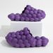 Nepobjediva kvaliteta ženskog i muškog ljetnog ljubičastog grožđa, ličija, kikirikija, mjehurića za vanjsko nošenje, papuče u kontrastnim bojama_voghion.com